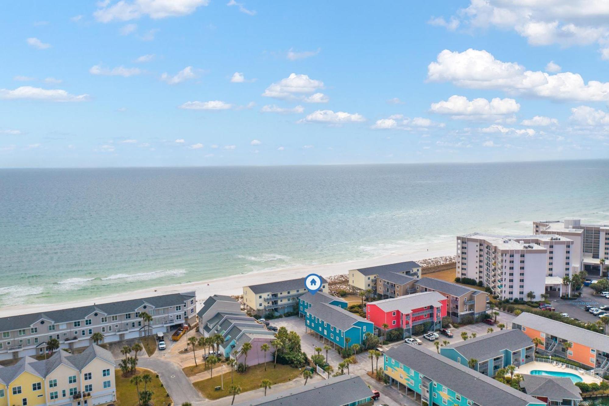 Villas On The Gulf L1- Ocean View Steps To Beach! 펜서콜라비치 외부 사진